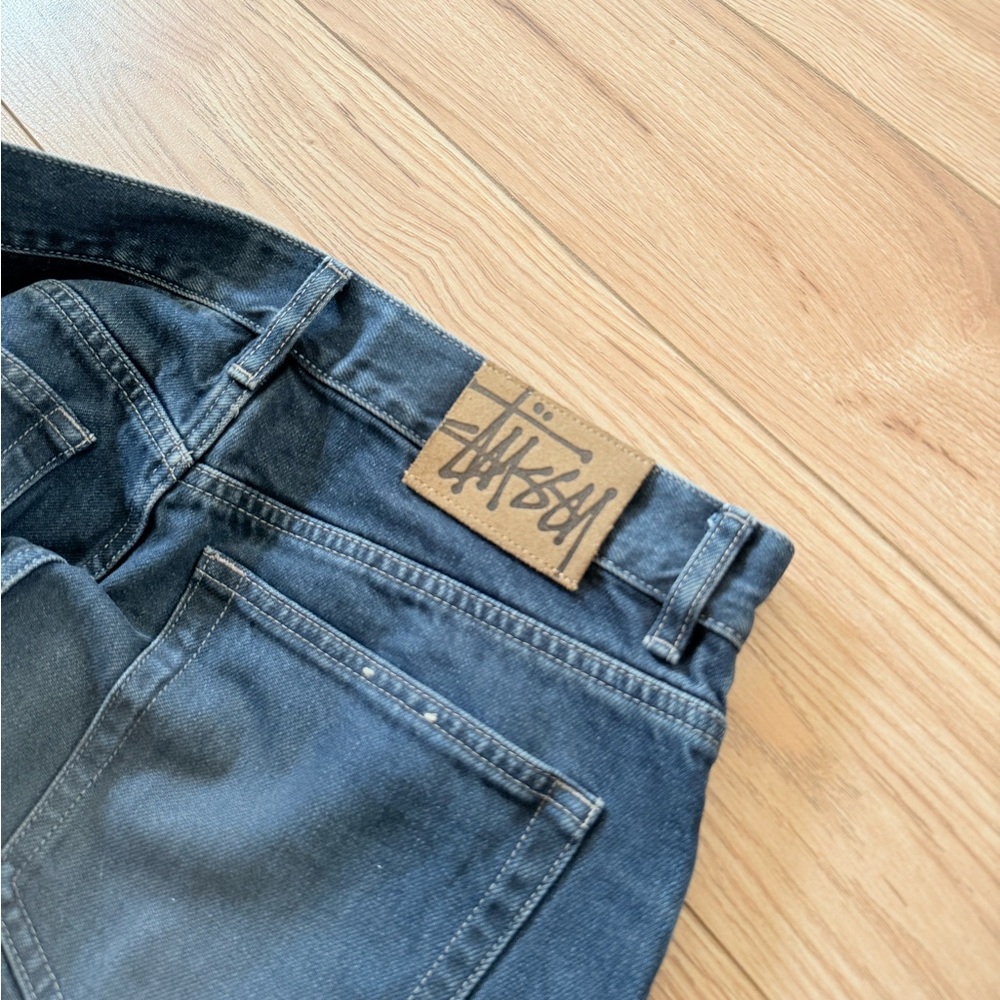 Stussy Dark Blue/purple Denim Jeans